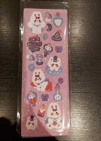 HOLOGRAMLI KAWAII DECO STICKER