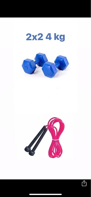 2x2 dumbell ve atlama ipi