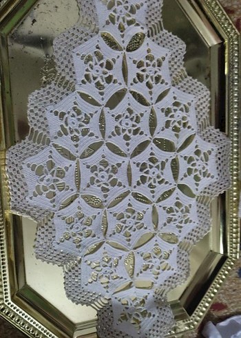 Yuvarlak Bohem El Örgüsü Danteller - Görsel 8