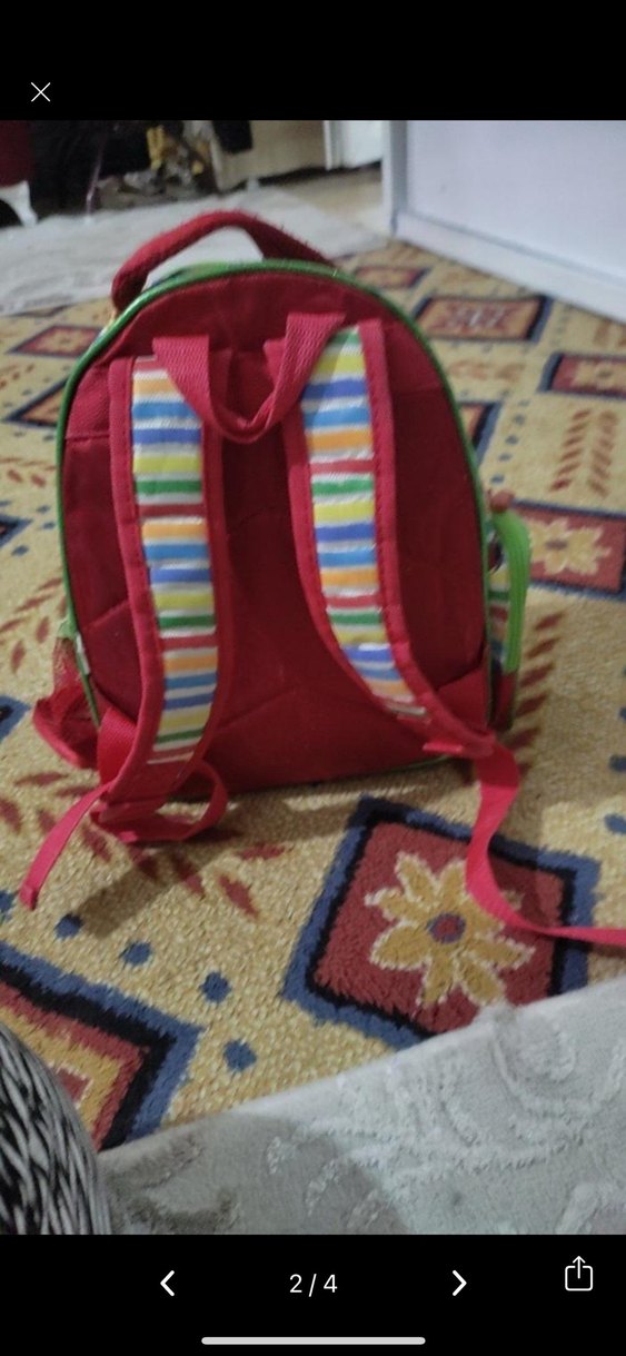 Renkli Caillou Temalı Çocuk Okul Çantası - Görsel 2