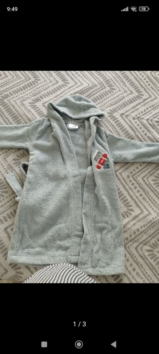 Erkek Çocuk Bornoz - Görsel 3