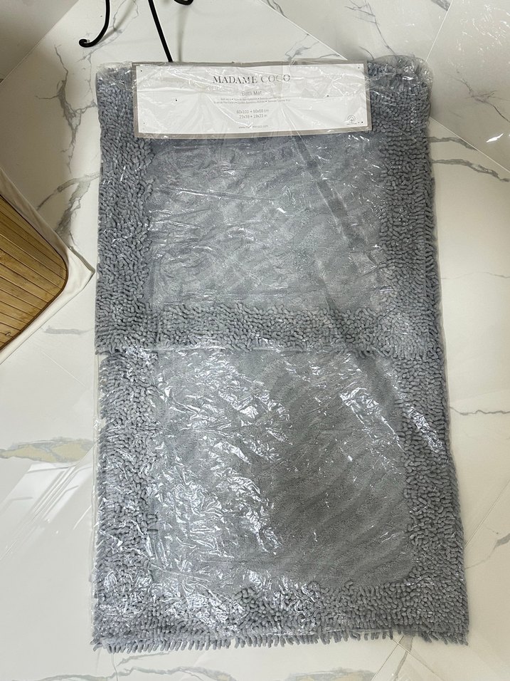 Madame Coco Gri Banyo Paspası - Görsel 2