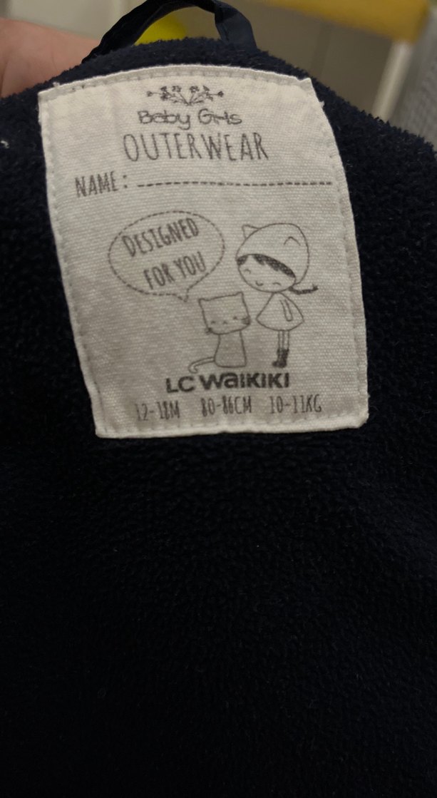 Mont çocuk kız - Görsel 4