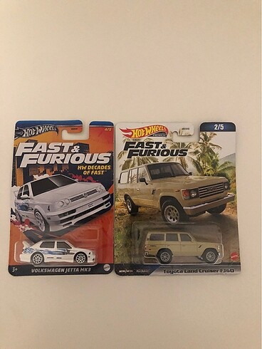 Hot Wheels Fast and furious Volkswagen Jetta Mk3 lot.