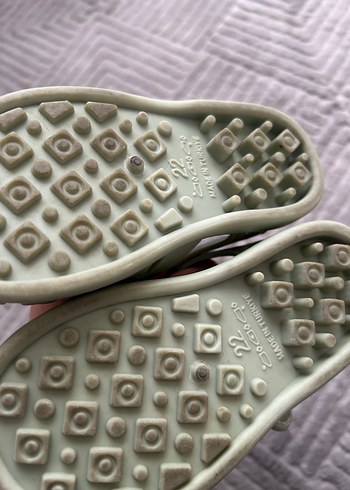 LC Waikiki Yeşil Erkek Çocuk Sandalet, cırtcırtlı, Kauçuk