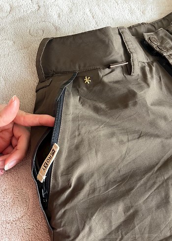 Erkek Kahverengi Kayak Pantolonu Fermuarlı - Görsel 4