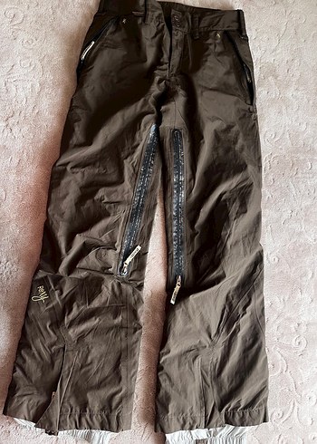 Erkek Kahverengi Kayak Pantolonu Fermuarlı - Görsel 2