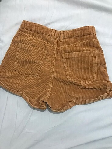 Bershka kışlık kadife şort