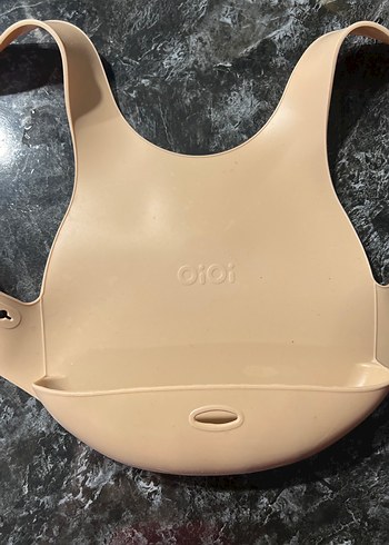 Bej Bebek Mama Önlüğü - Görsel 2