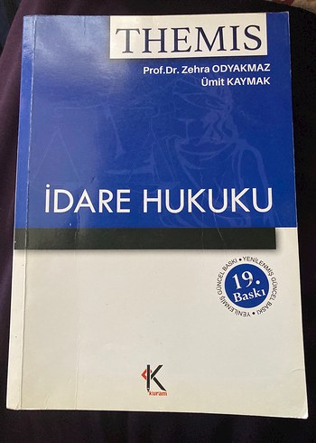 İdare Hukuku Kitabı - Prof.Dr. Zehra Odyakmaz