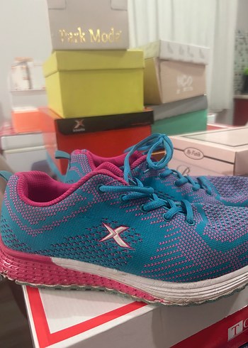 Kinetix Turkuaz Renkli Kadın Spor Ayakkabı