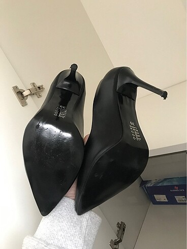 39 Beden siyah Renk Siyah Stiletto