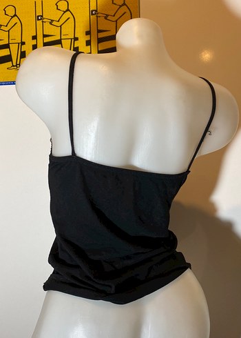 Dantel Detaylı Siyah V Yaka Büstiyer - Görsel 2