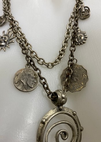 Uzun Bohem Zincir Kolye - Görsel 2