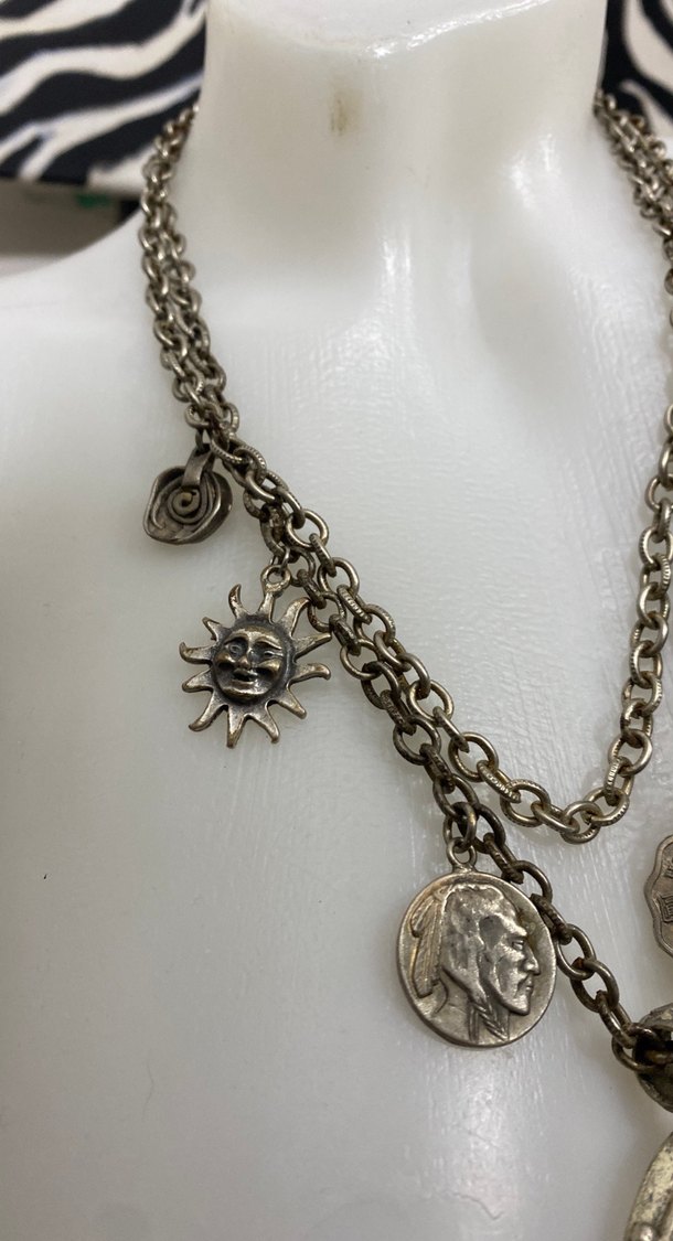 Uzun Bohem Zincir Kolye - Görsel 3