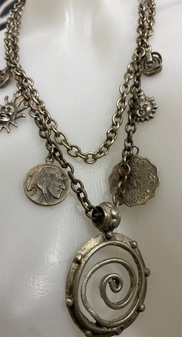 Uzun Bohem Zincir Kolye - Görsel 2