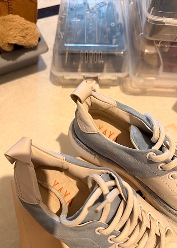 Bej Gri  Günlük Spor Ayakkabı - Görsel 2