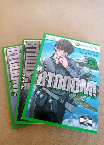 BTOOM! 1-2-3.Cilt Manga