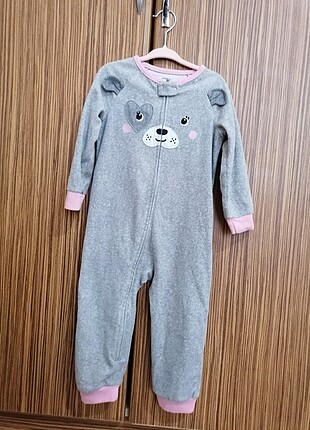 2 Yaş Beden Kız bebek polar tulum 