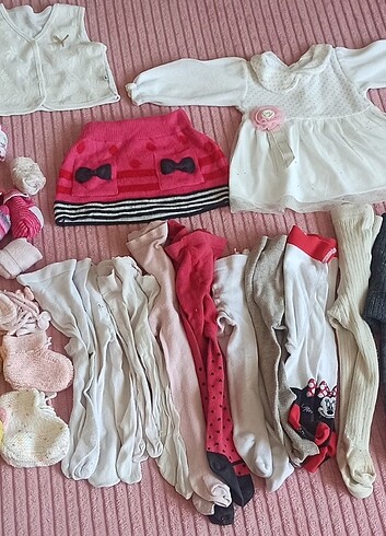 Toplu bebek külotlu çorap 
