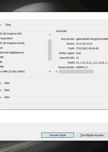 Beden Renk Casper Nirvana C810 i7 7. Nesil laptop
