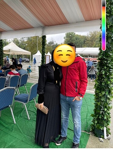 Siyah simli abiye