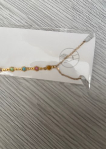 Renkli Bağcıklı Kadın El Zinciri - Görsel 3