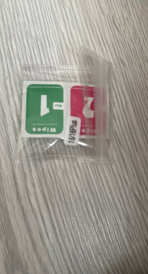 Gri Telefon Ekran Koruyucu Temizlik Mendilleri - Görsel 2