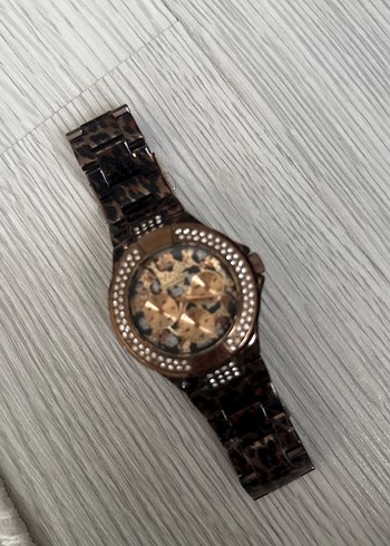 Kahverengi Vintage Kadın Kol Saati - Görsel 2