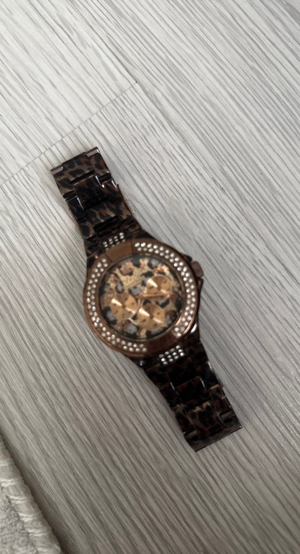 Kahverengi Vintage Kadın Kol Saati - Görsel 2