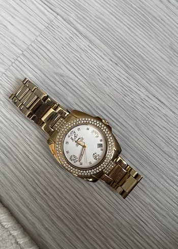 Altın Renk Kadın Kol Saati - Görsel 2
