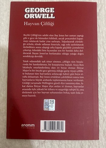  George Orwell - Hayvan Çiftliği Romanı