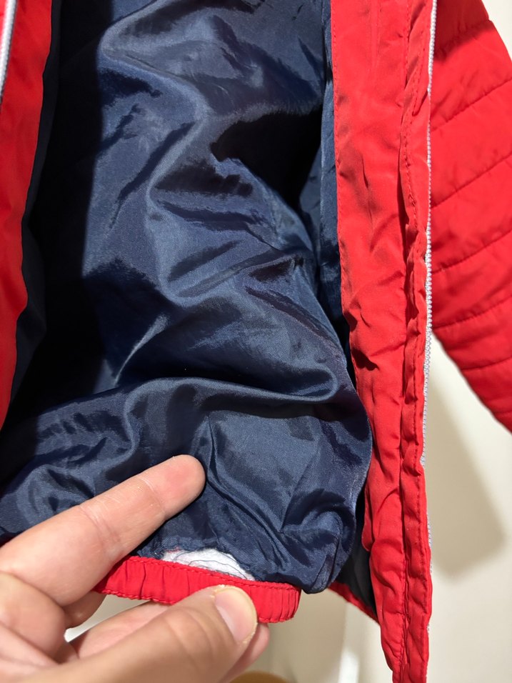 Kırmızı Fermuarlı Erkek Çocuk Mont - Görsel 4