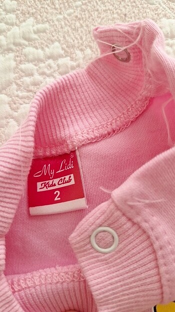 Kız Bebek Pembe Sweatshirt - Görsel 3