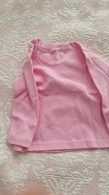Kız Bebek Pembe Sweatshirt - Görsel 4