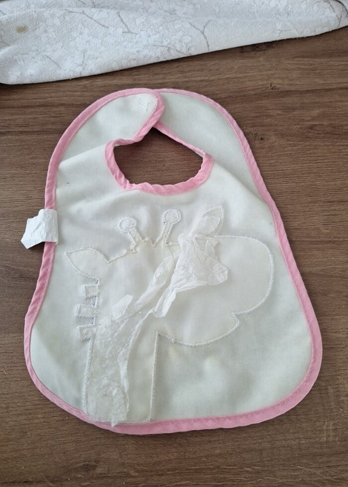 Buude Kids Kız Bebek Mama Önlüğüğü - Görsel 2