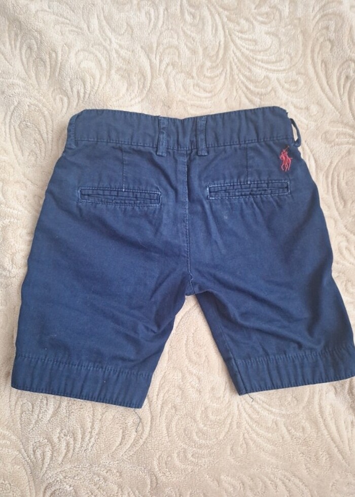 U.S Polo Erkek Çocuk Lacivert Dokuma Şort - Görsel 2
