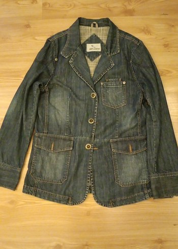 Kadın lacivert Denim Ceket