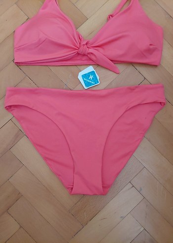 H&M Pembe Askılı Kadın Bikini Takımı