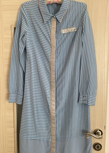 Düğmeli Uzun Kollu Tunik - Görsel 2