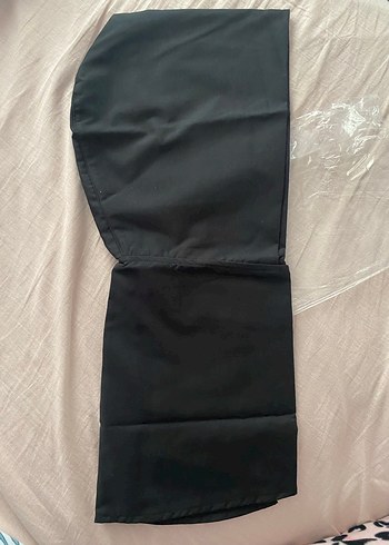 Siyah tesettür bone - Görsel 3