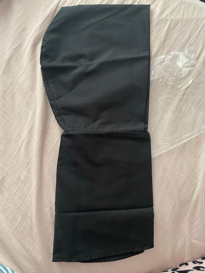 Siyah tesettür bone - Görsel 3