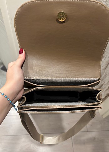 Beden camel Renk Zara çanta