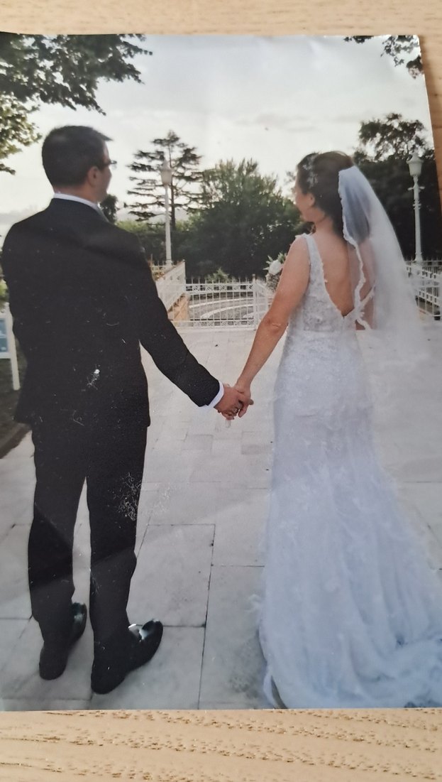 Beyaz Straplez Denizkızı Gelinlik - Görsel 2