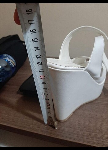 36 Beden Beyaz Dolgu Topuk Gelin Ayakkabısı