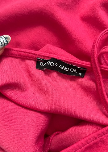 Kırmızı Mini Drapeli Kadın Elbise - Görsel 4