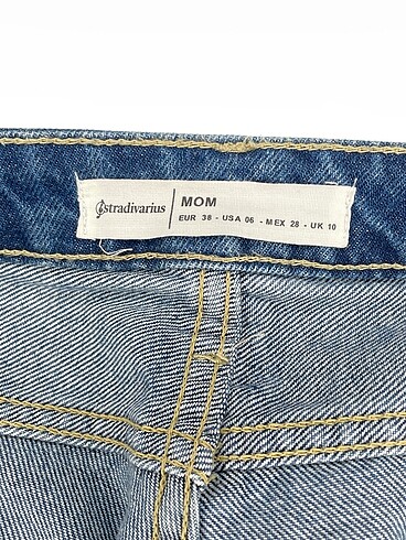 38 Beden lacivert Renk Stradivarius Jean / Kot %70 İndirimli.