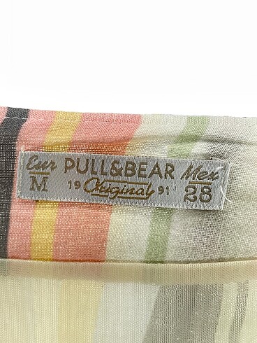 m Beden çeşitli Renk Pull and Bear Mini Etek %70 İndirimli.