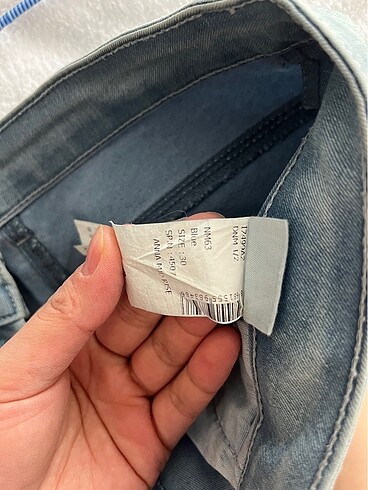 30 Beden mavi Renk Pantolon