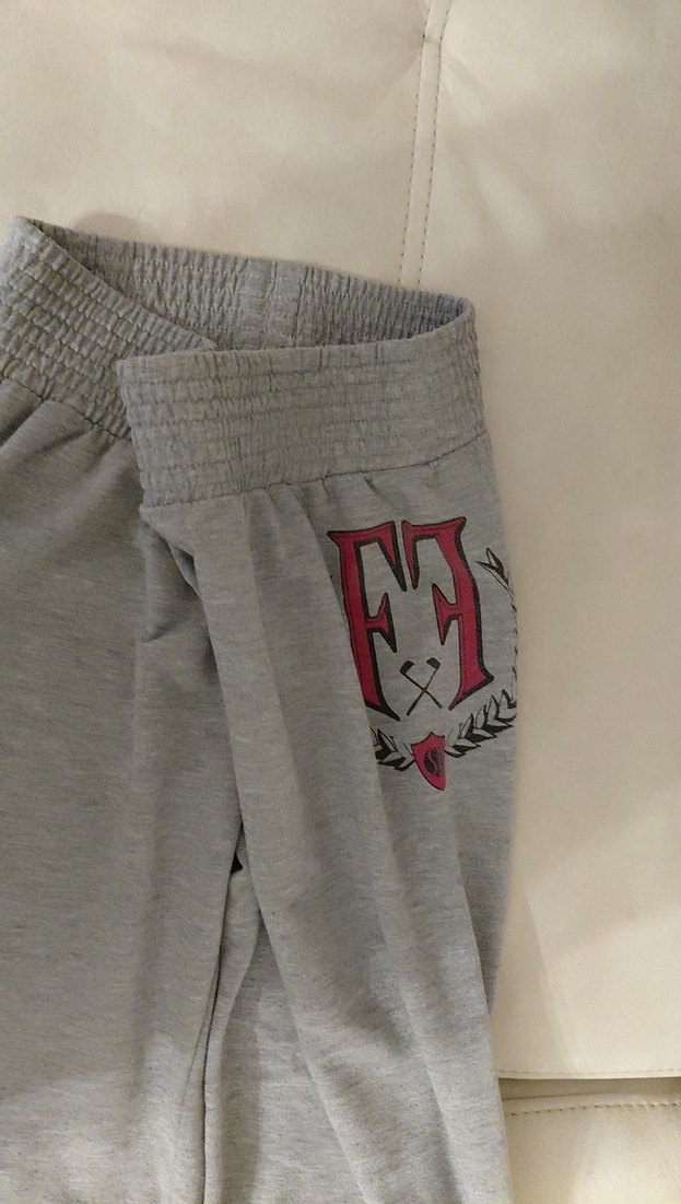 Gri Kadın Rahat Kesim Eşofman Altı - Görsel 2